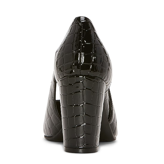 Unisa Minva Womens Pointed Closed Toe Block Heel Pumps