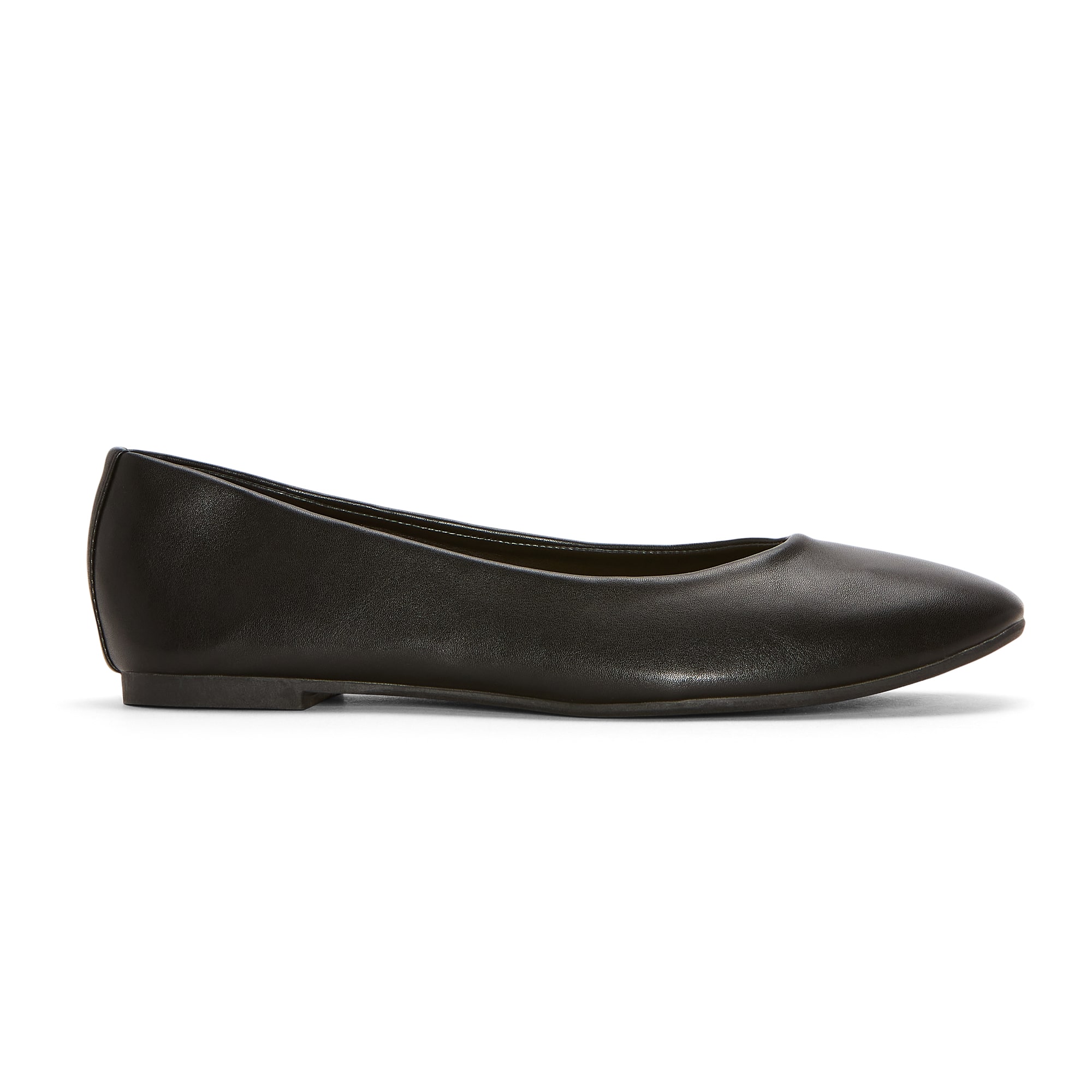 A.N.A Womens Almond Closed Toe Ballet Flats