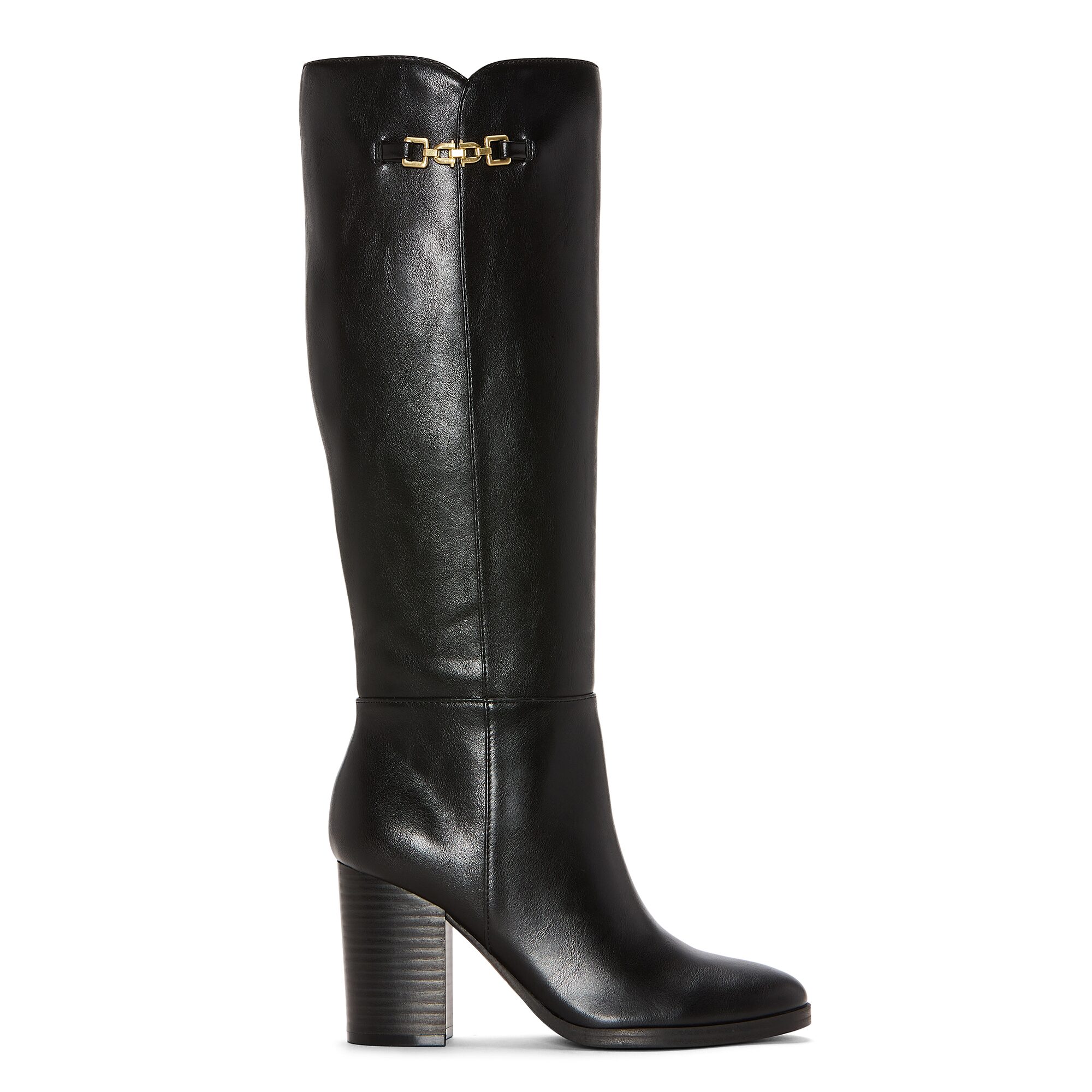 Unisa Womens Leavit Block Heel Dress Boots