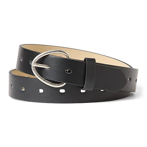 Arizona 25mm Rounded Harness Womens Belt In Black