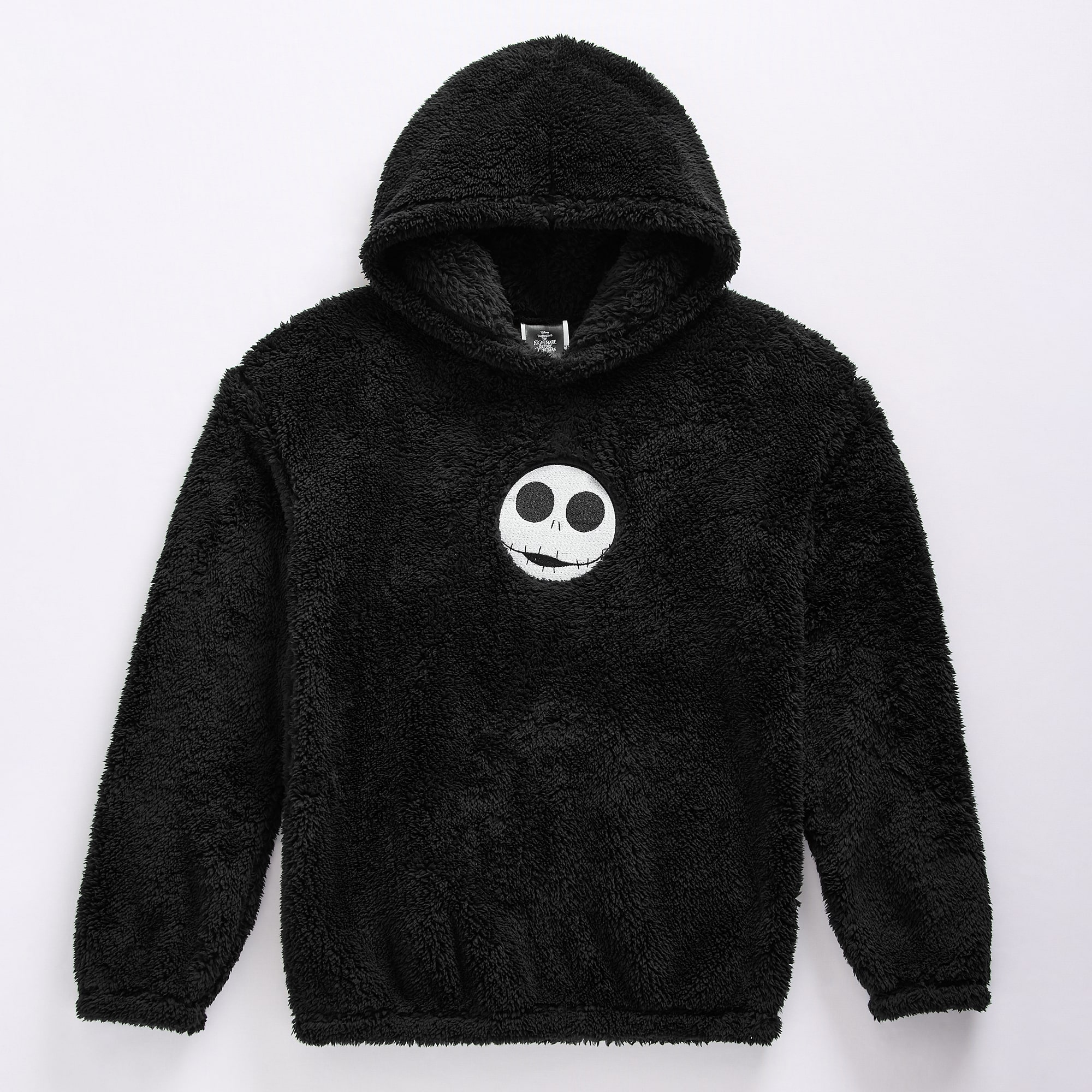 Sherpa Little & Big Kid Boys Long Sleeve Embroidered Nightmare Before Christmas Hoodie