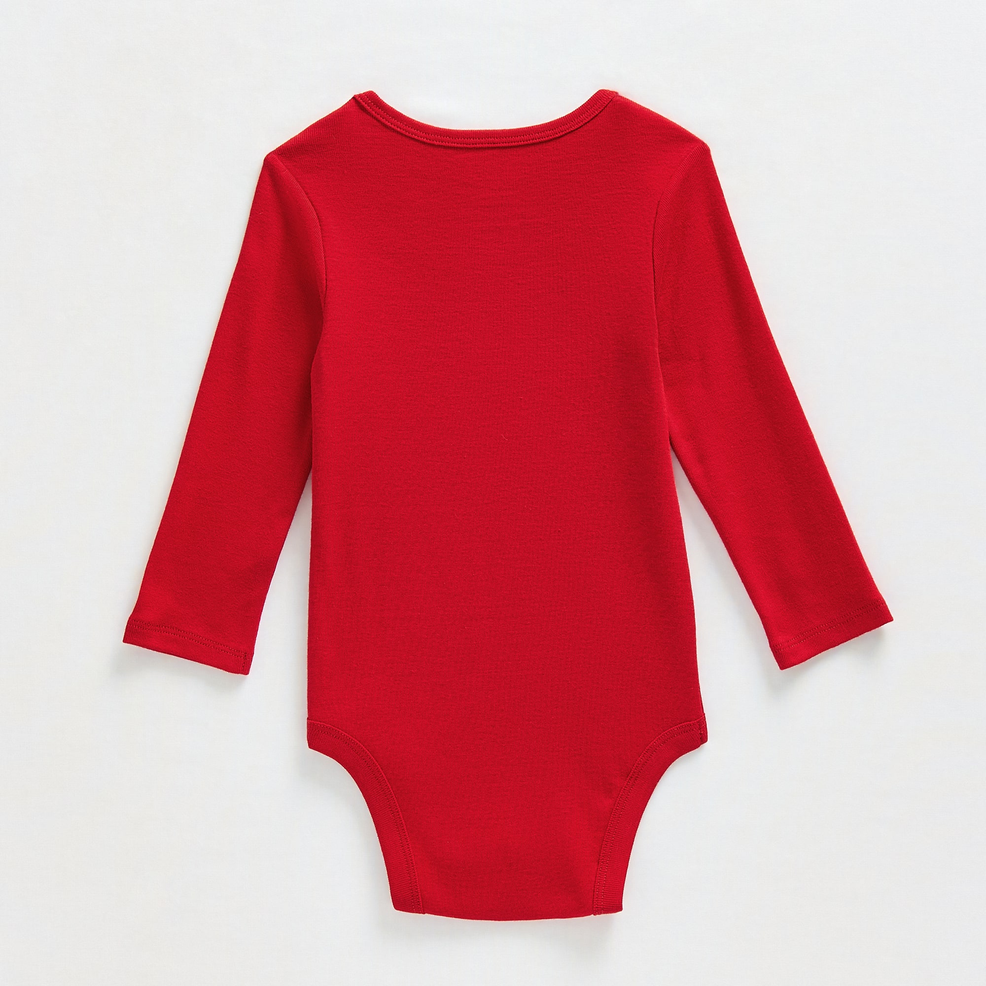 Okie Dokie Baby Unisex Crew Neck Long Sleeve Rib Bodysuit