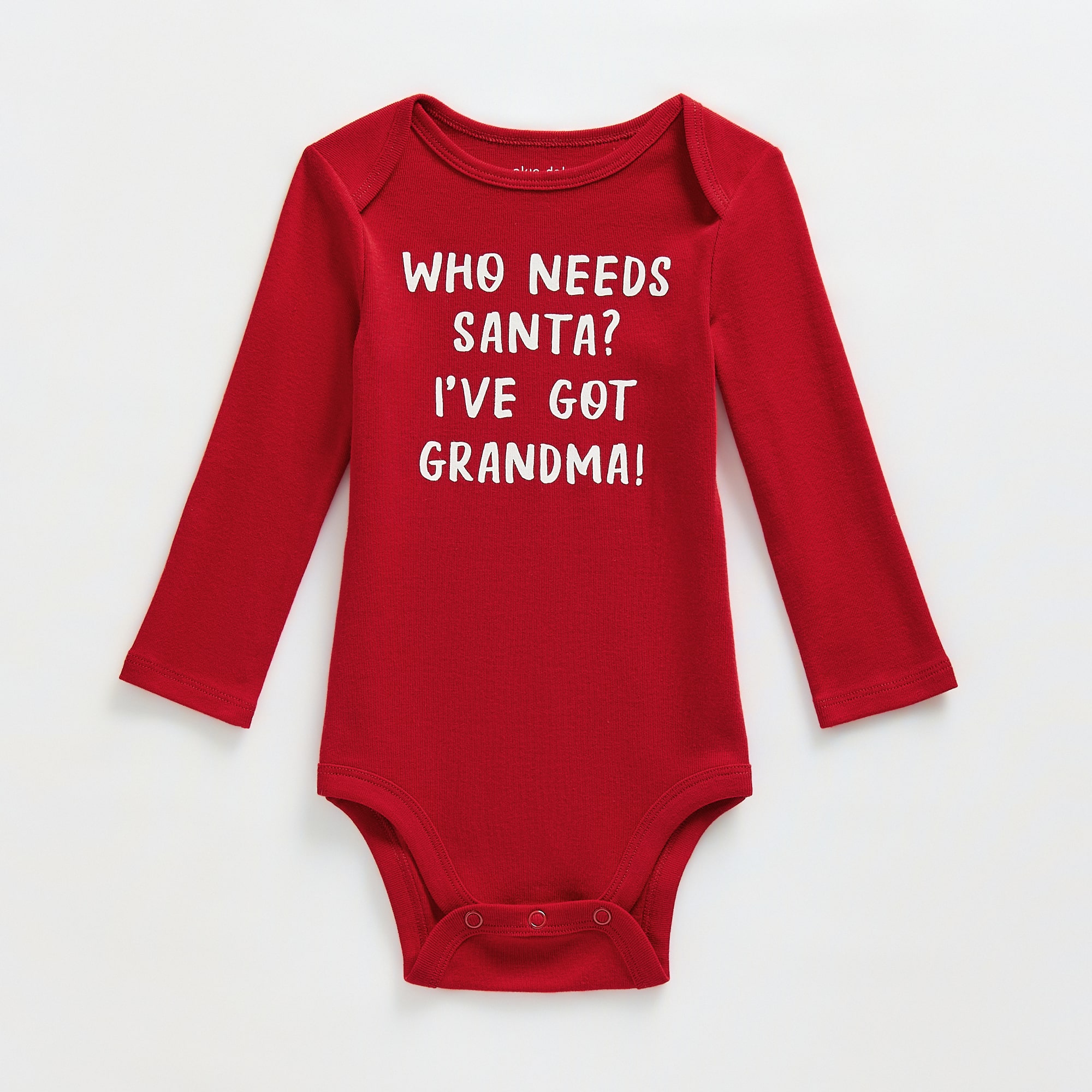 Okie Dokie Baby Unisex Crew Neck Long Sleeve Rib Bodysuit