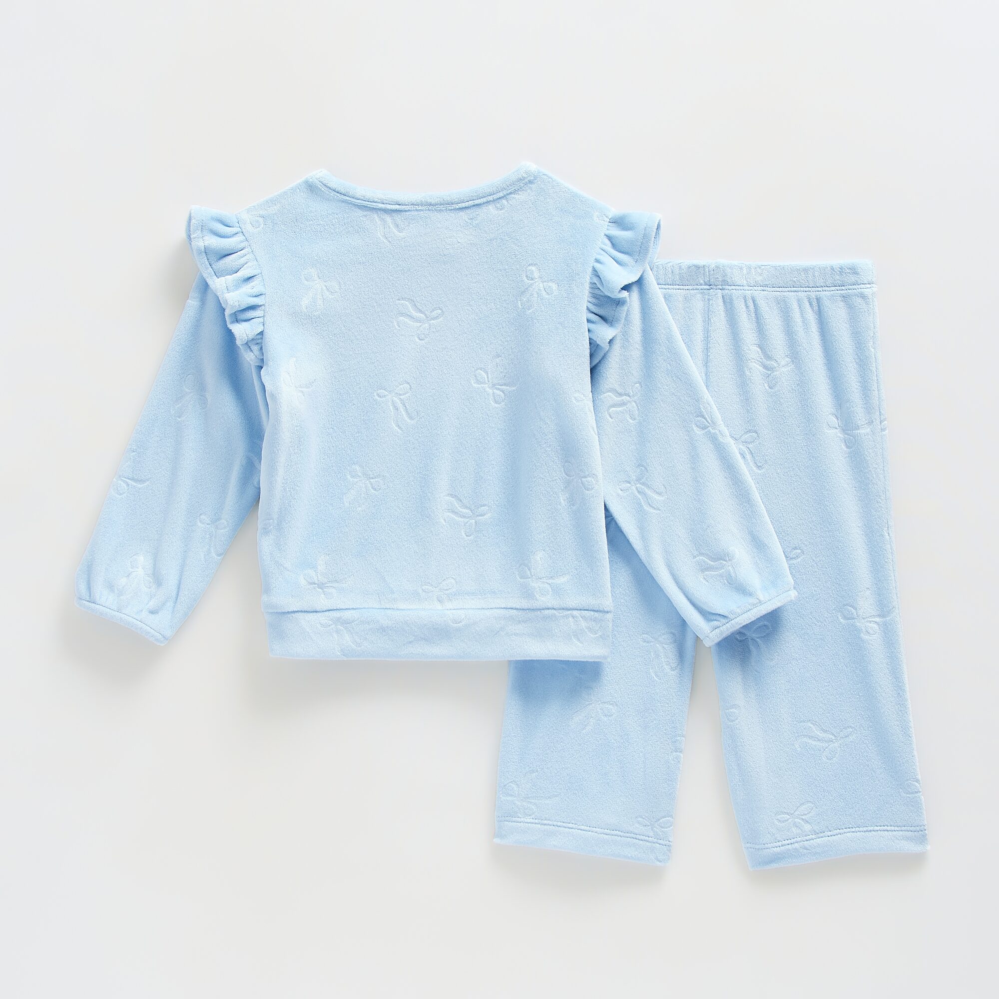 Okie Dokie Velour Baby Girls 2-pc. Pant Set