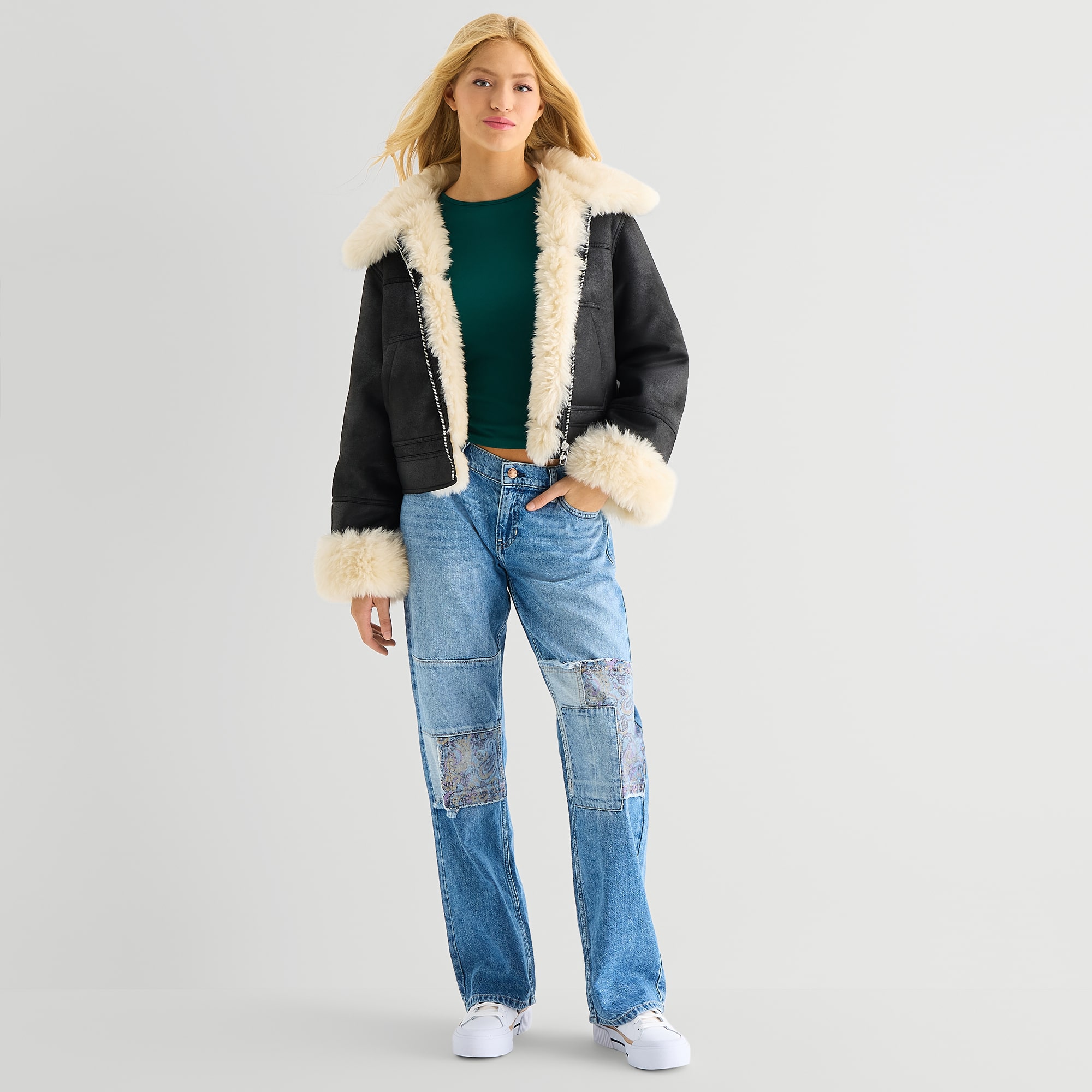 Arizona Womens Juniors Heavyweight Bomber Jacket