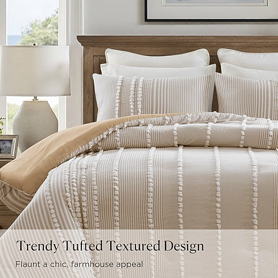 Harbor House Anslee 3-pc. Midweight Embroidered Comforter Set