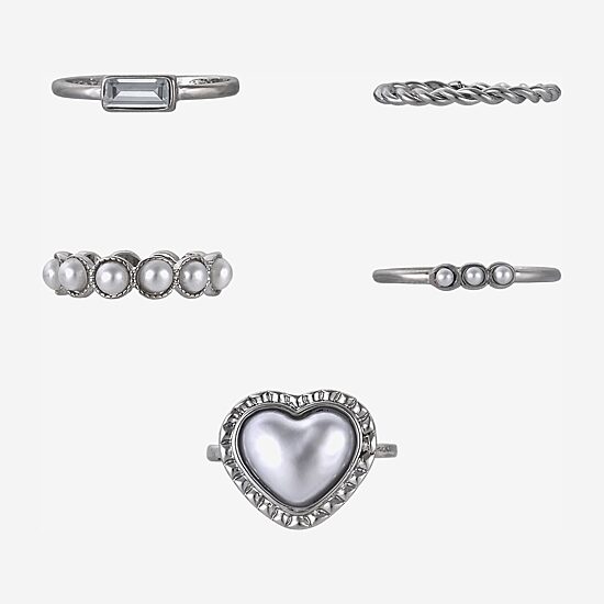 Arizona Womens Heart Ring Set