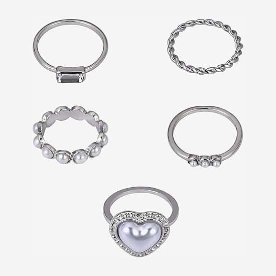 Arizona Womens Heart Ring Set