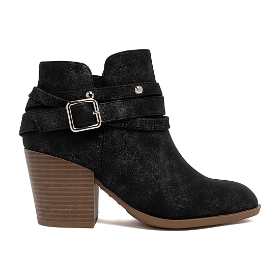 Sugar Womens Sansy Block Heel Booties