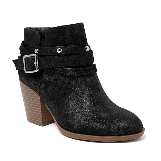 Sugar Womens Sansy Block Heel Booties
