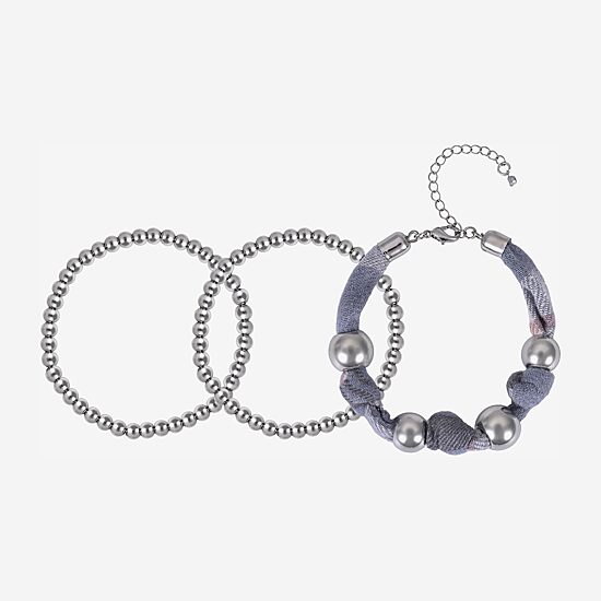 Arizona Womens 3-pc. Bracelet Set