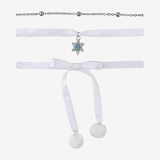 Arizona Womens Snowflake 12 Inch Choker Necklace