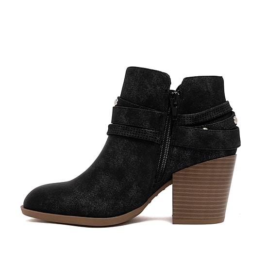 Sugar Womens Sansy Block Heel Booties