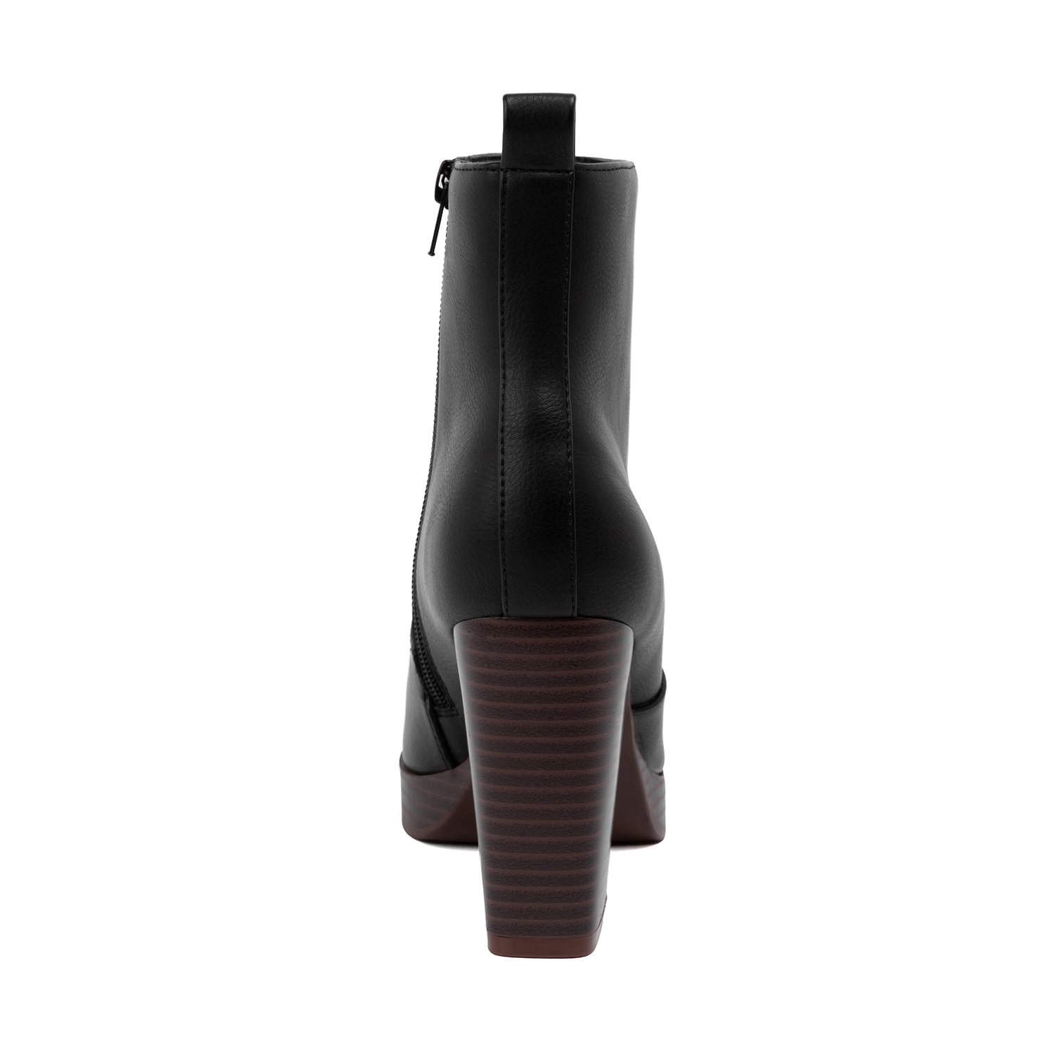 Sugar Womens Willow Stacked Heel Booties