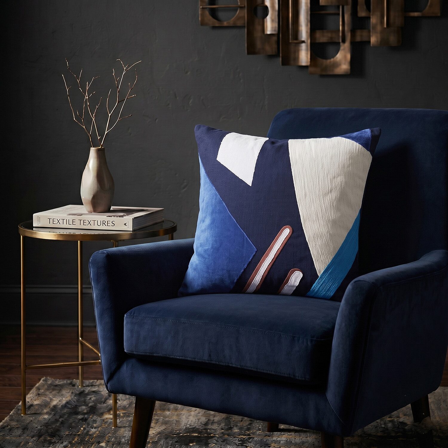 LR Home Kaia Square Throw Pillow