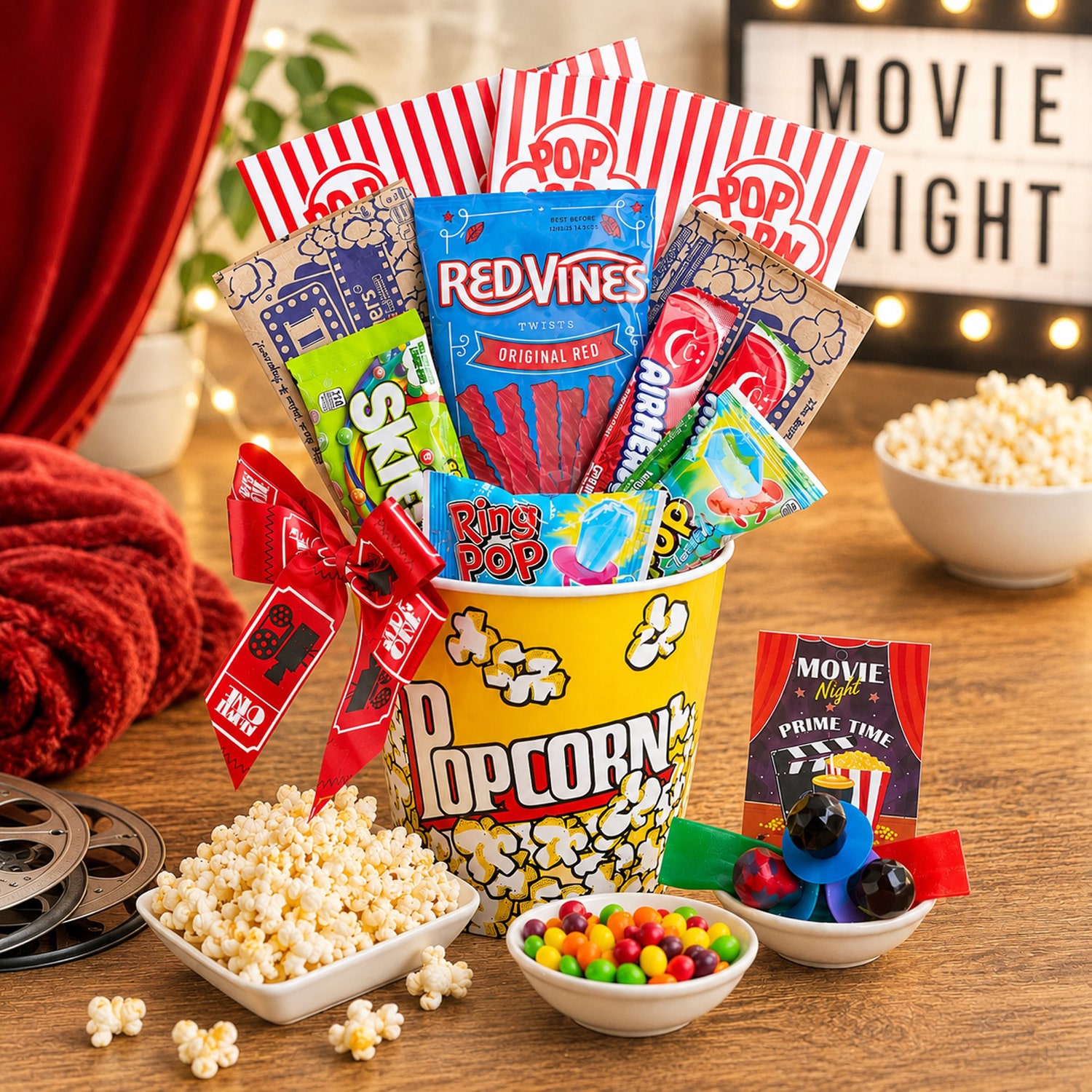 Alder Creek Pop-Ular Movie Gift Valentines Day Food Set