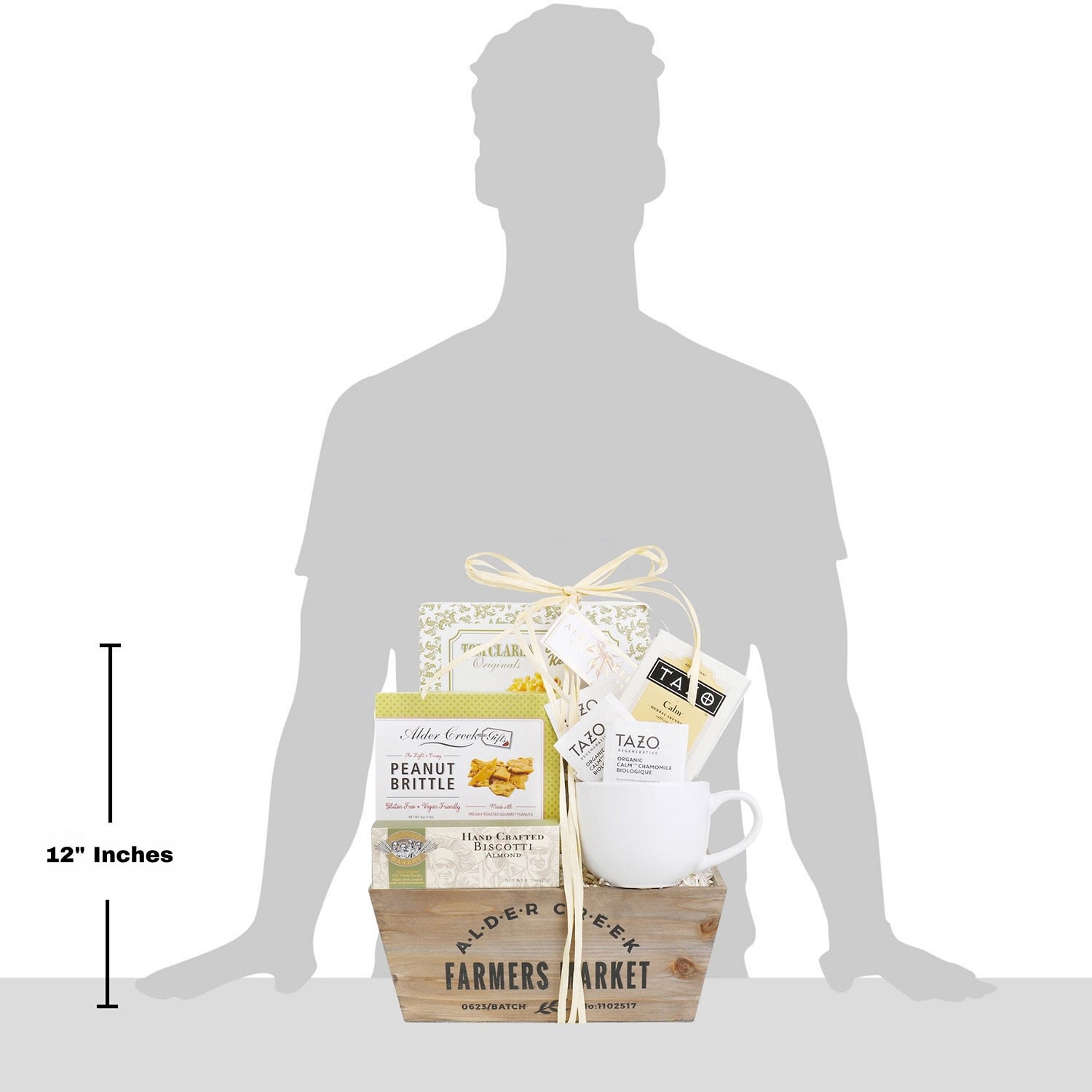 Alder Creek Serenity Tea Crate Food Set