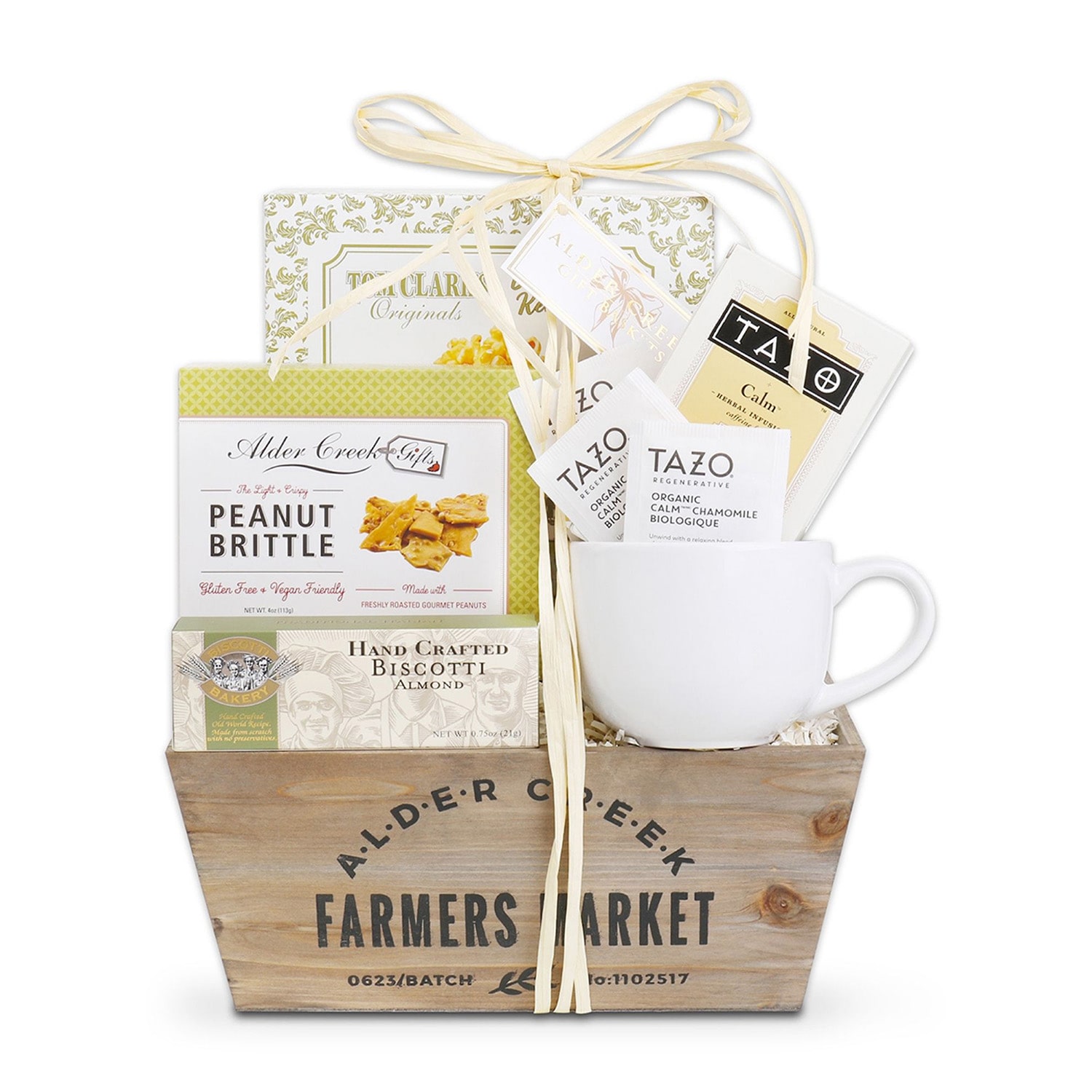 Alder Creek Serenity Tea Crate Food Set