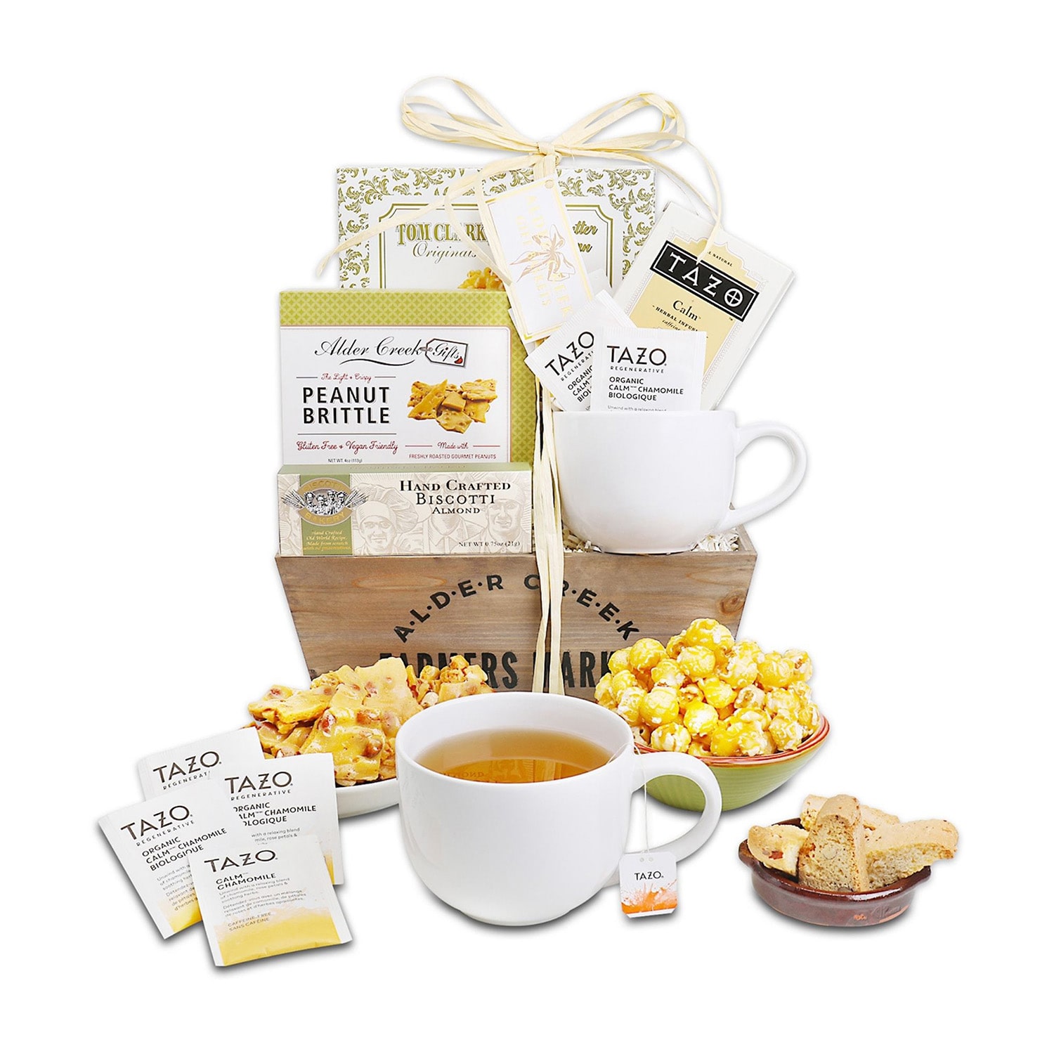 Alder Creek Serenity Tea Crate Food Set