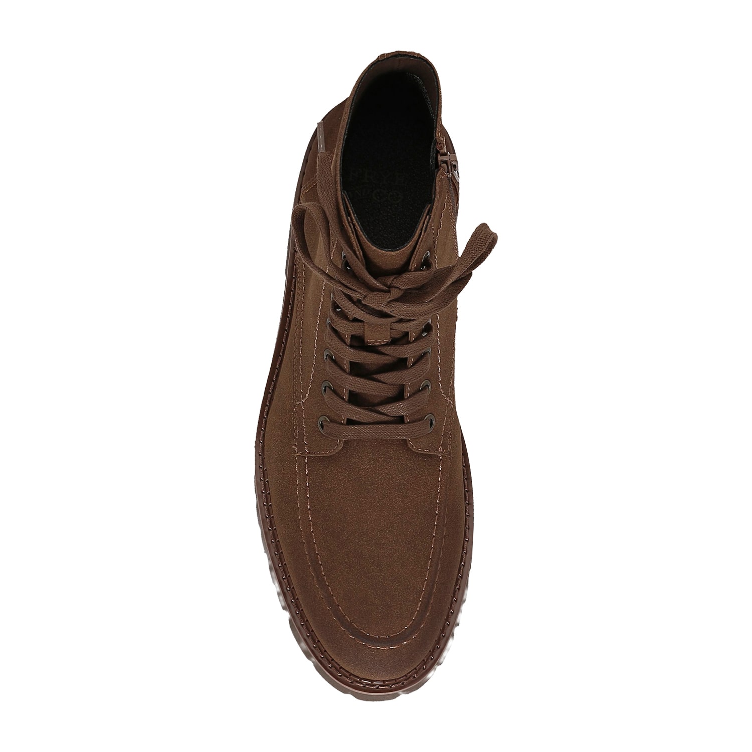 Frye and Co. Mens Dominic Block Heel Lace Up Boots