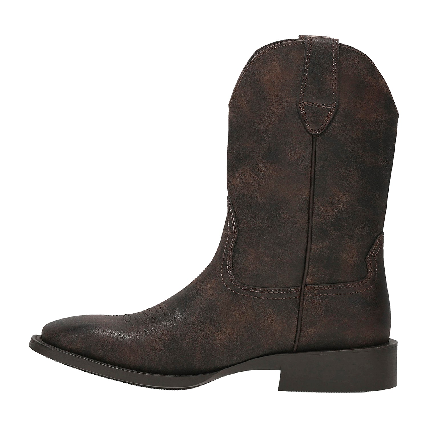 Frye and Co. Mens Garrett Flat Heel Cowboy Boots