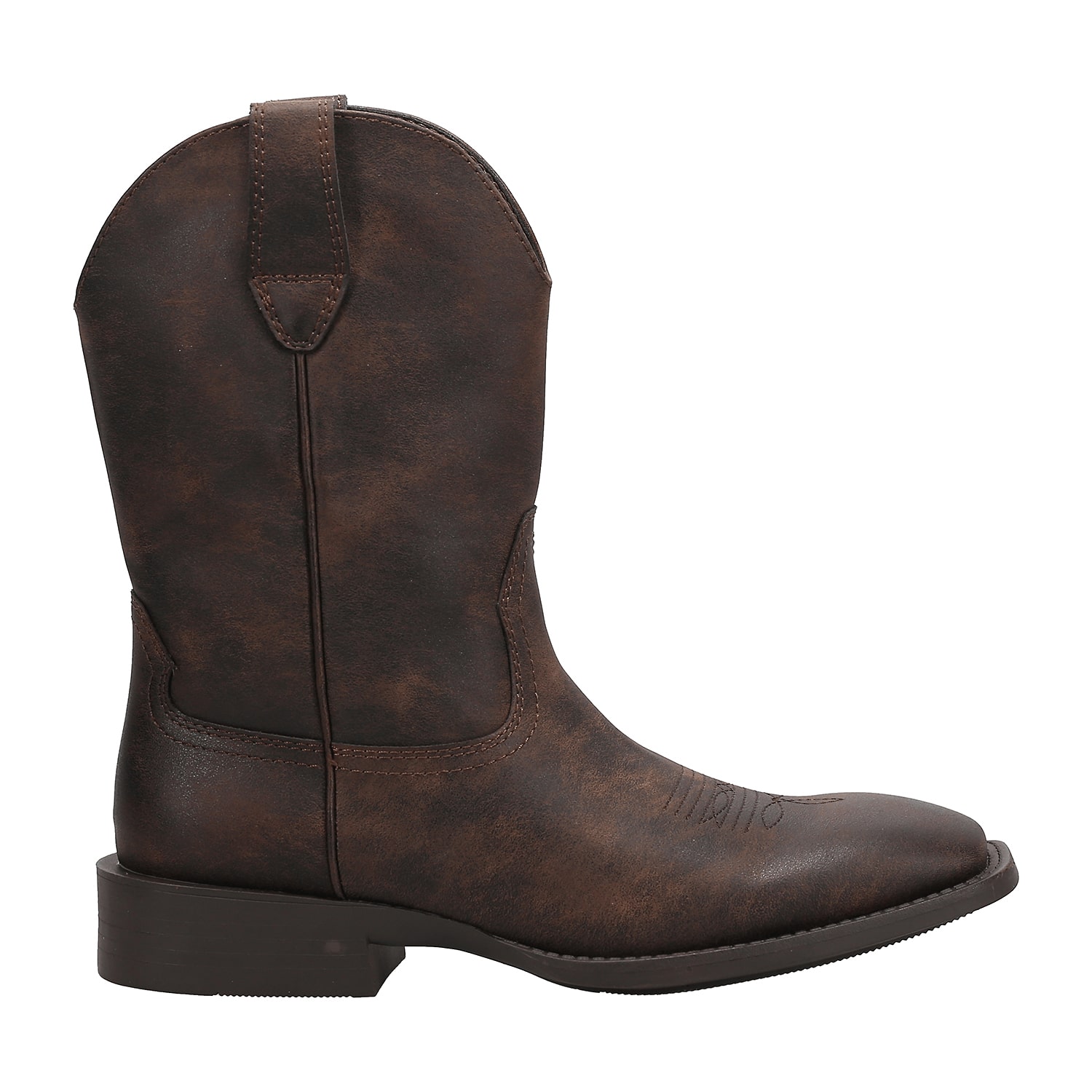 Frye and Co. Mens Garrett Flat Heel Cowboy Boots