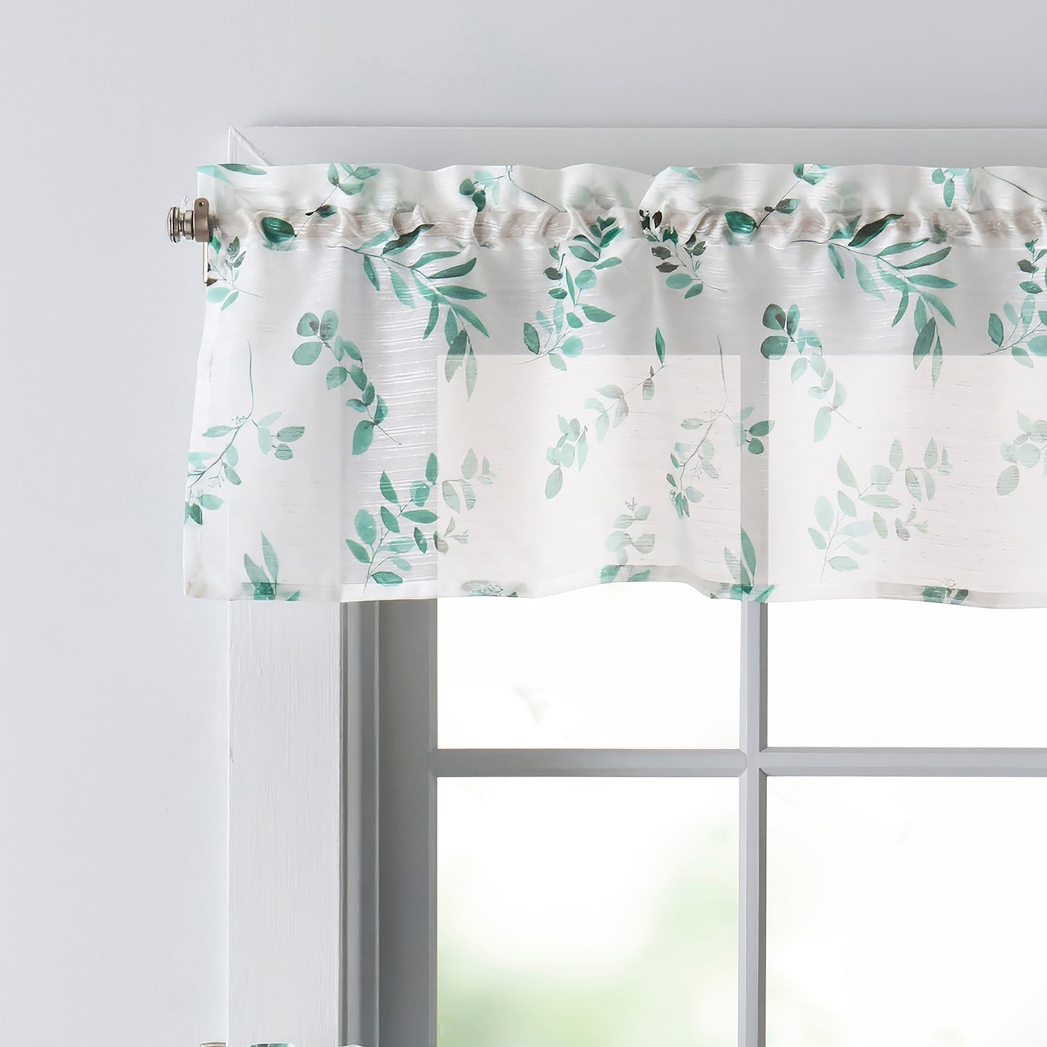 Martha Stewart Maddison 3-pc. Rod Pocket Kitchen Curtains & Drapes Window Set