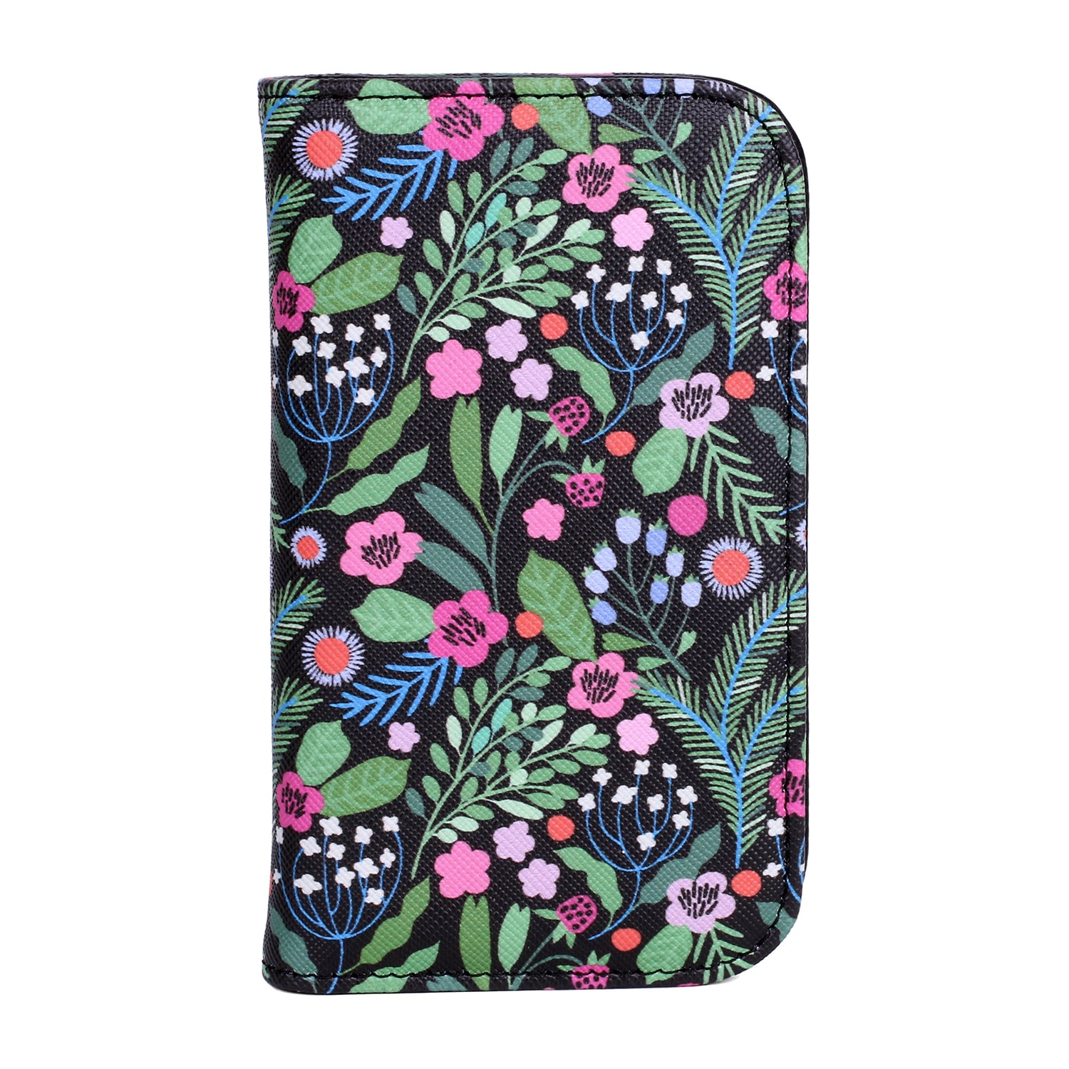 Julia Buxton Snap Womens RFID Blocking Indexer Wallet