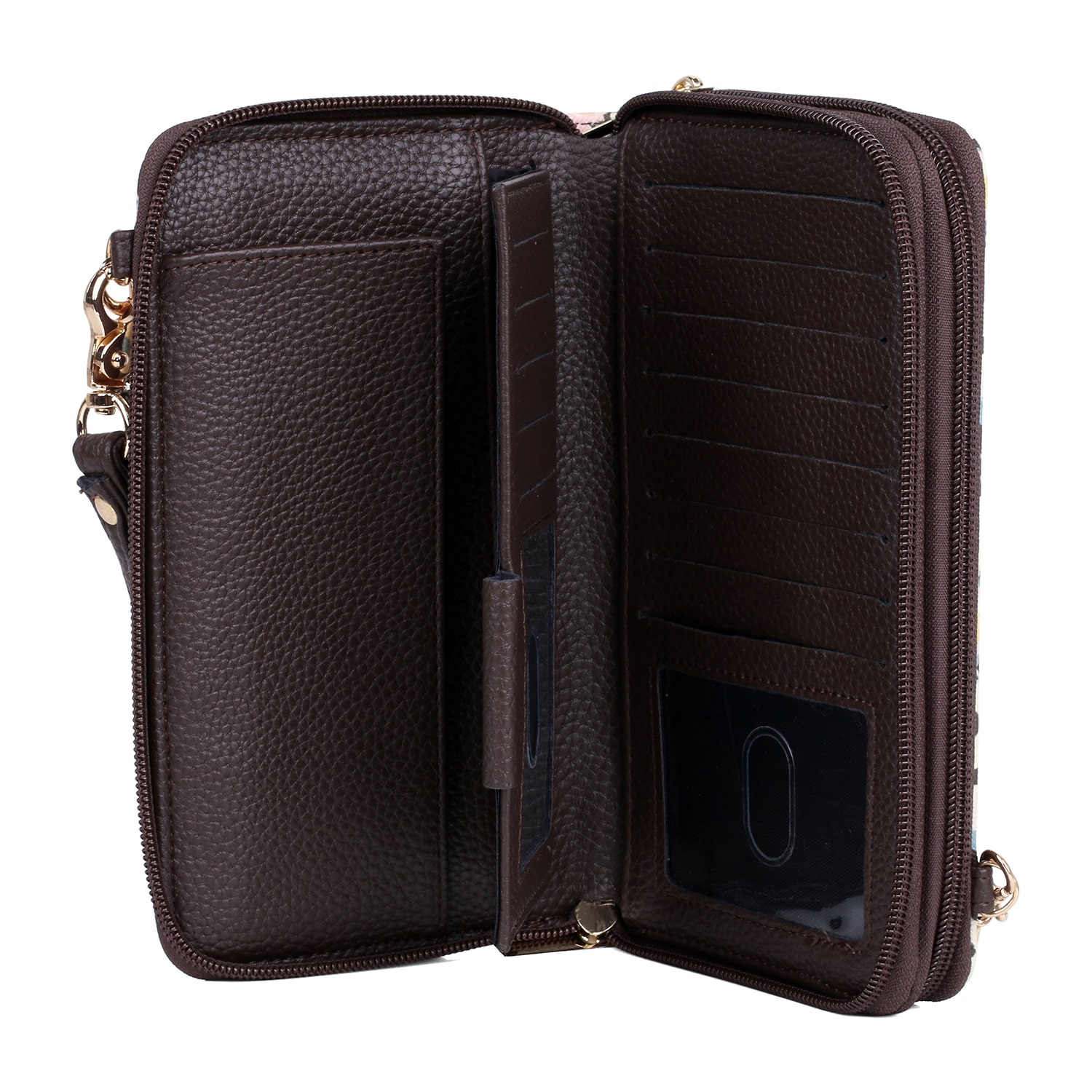 Julia Buxton Ultimate Womens RFID Blocking Checkbook Wallet