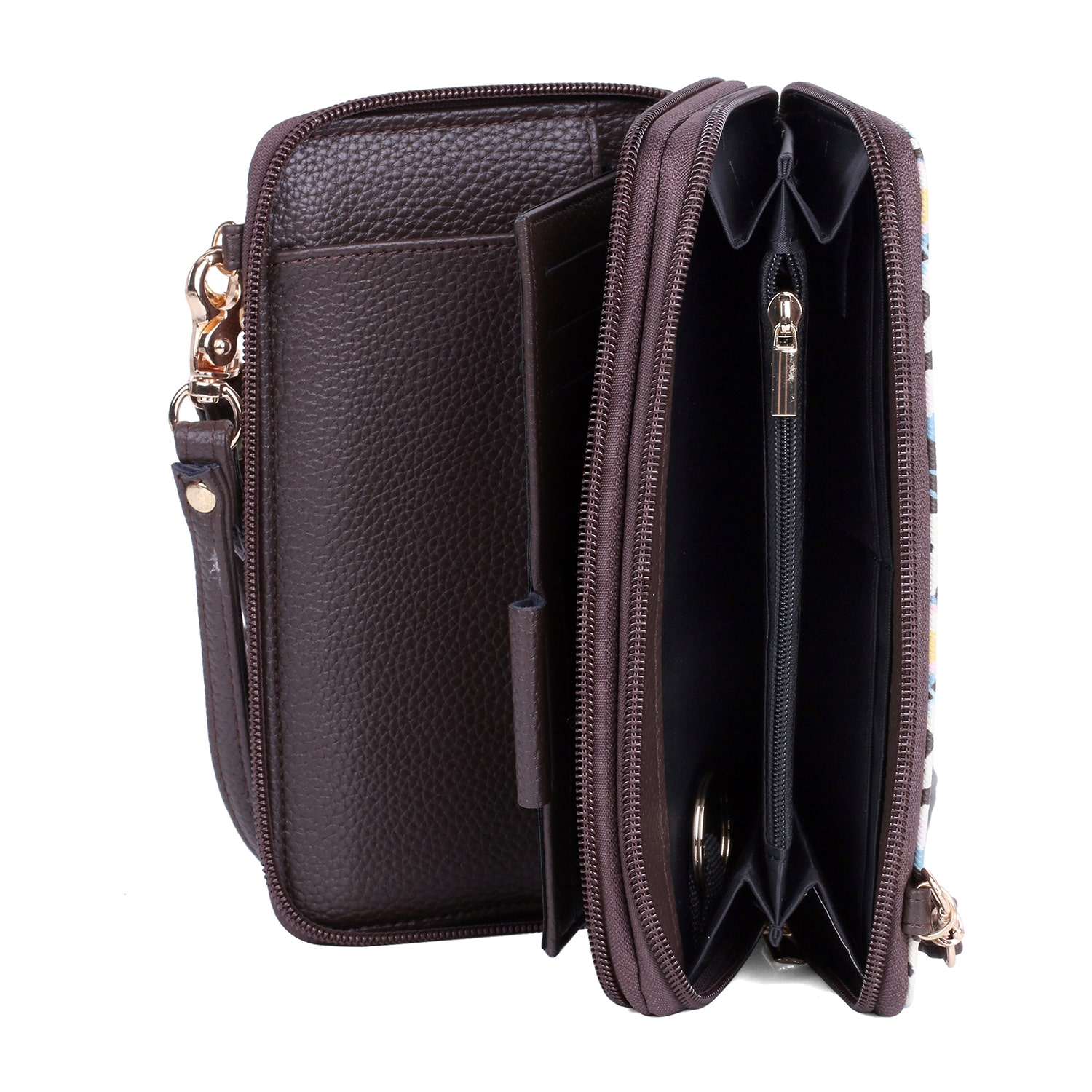 Julia Buxton Ultimate Womens RFID Blocking Checkbook Wallet