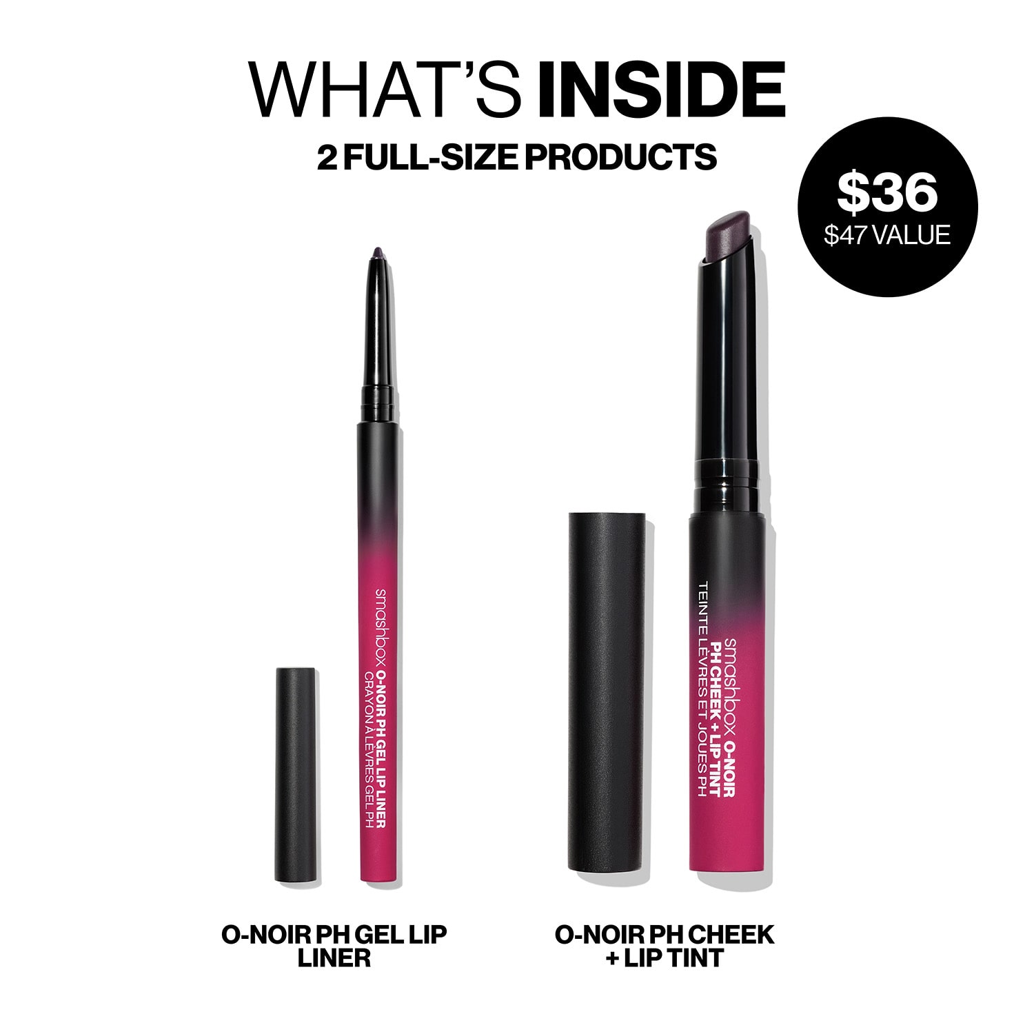 Smashbox O-Noir PH Cheek + Lip Duo