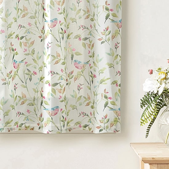 Martha Stewart Kensington Garden 2-pc. Rod Pocket Window Tier