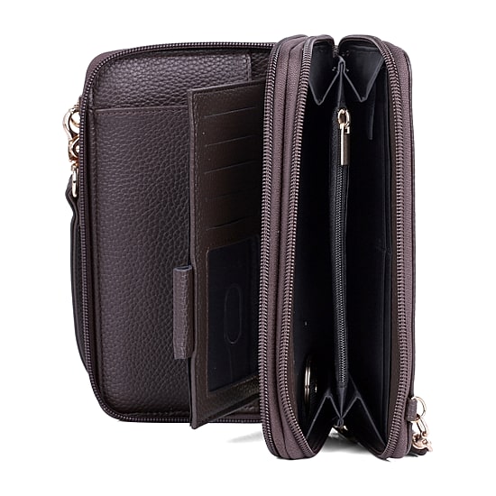 Julia Buxton Ultimate Womens RFID Blocking Checkbook Wallet