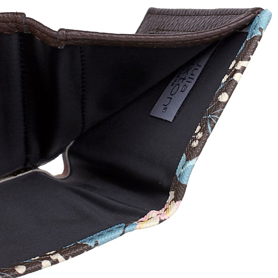 Julia Buxton Mini Womens RFID Blocking Trifold Wallet