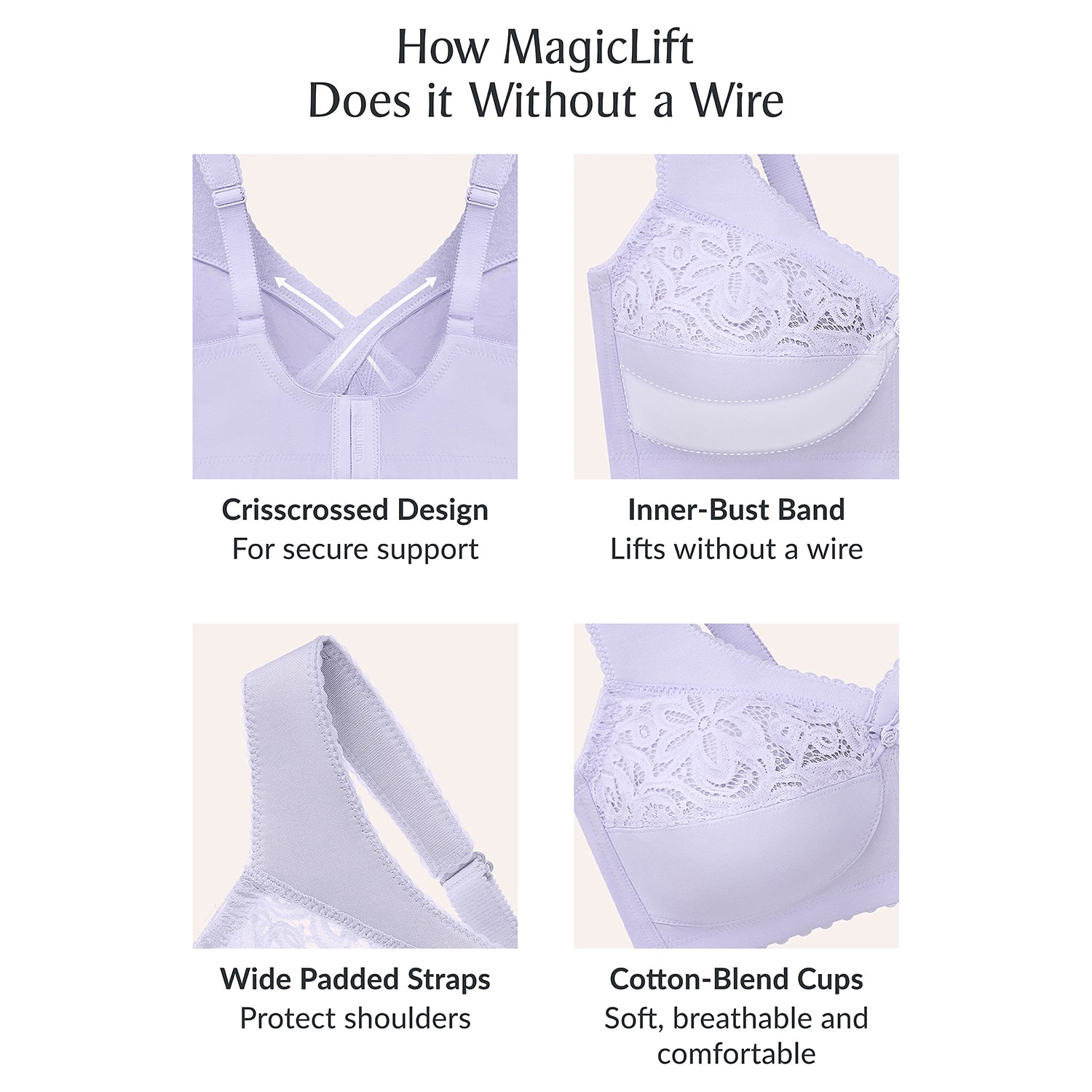 Glamorise Full Coverage Bra 1001