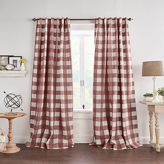 Threadmade Grainger Rod Pocket Back Tab Energy Saving Blackout Single Curtain Panel