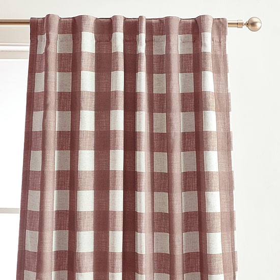 Threadmade Grainger Rod Pocket Back Tab Energy Saving Blackout Single Curtain Panel