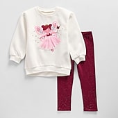 Okie Dokie Toddler & Little Girls 2-pc. Legging Set