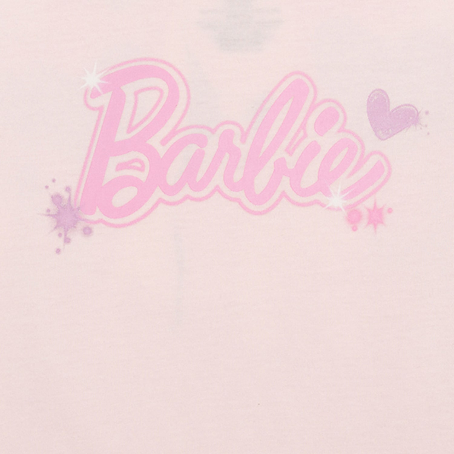 Little & Big Kid Girls Crew Neck Short Sleeve Regular Fit Barbie Graphic T-Shirt