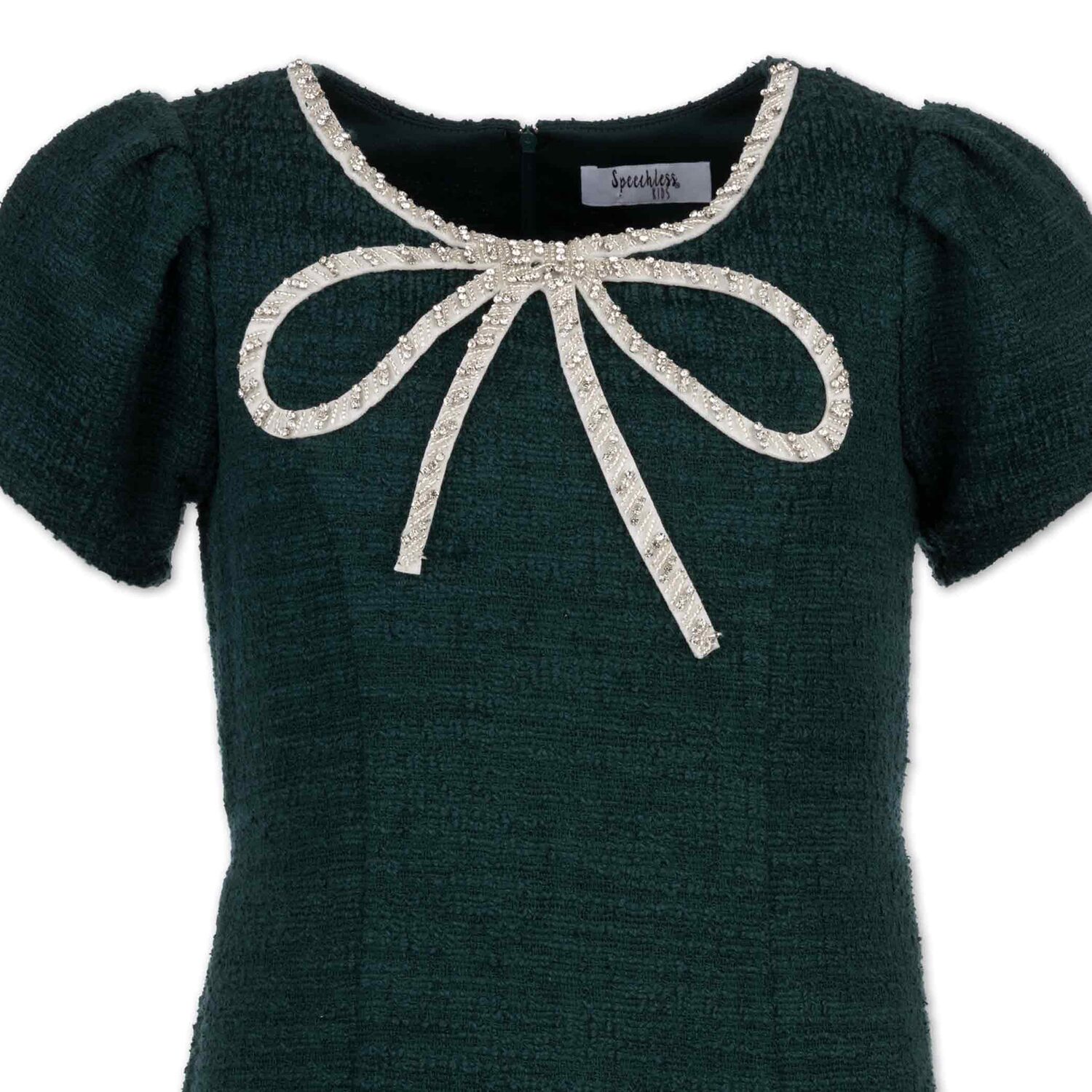Speechless Big Kid Girls Short Sleeve Cap Sheath Dress