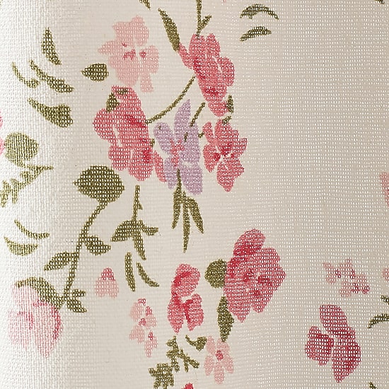 Peri Home Confetti Floral Set With Tot Back Tab Light-Filtering Set of 2 Curtain Panel