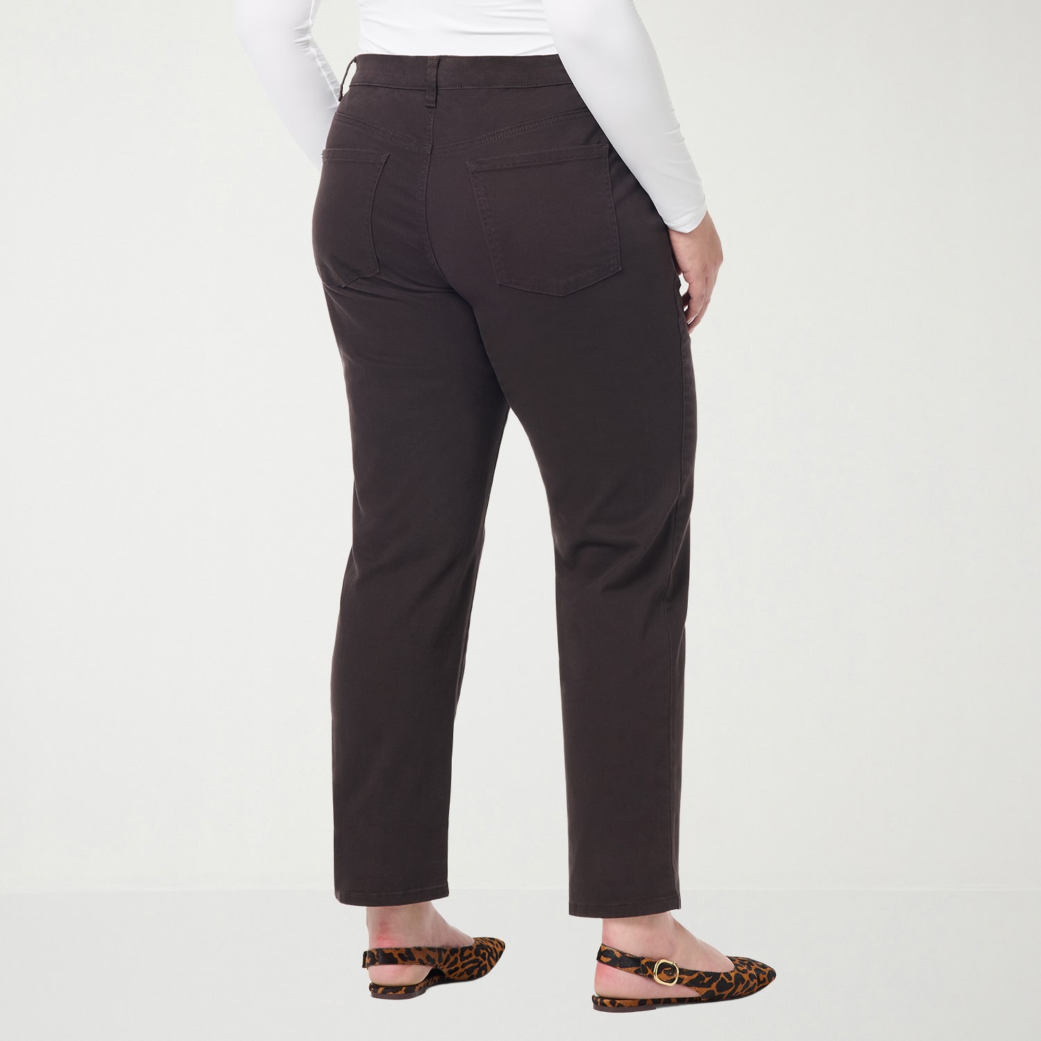 Gloria Vanderbilt Amanda Womens Plus High Rise Slim Fit Jean