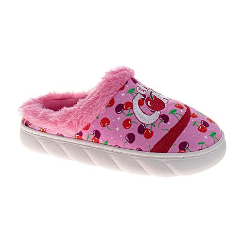 Coca-cola Womens Slip Resistant Slip-on Slippers In Red