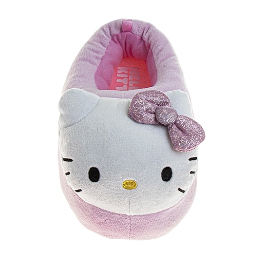 Hello Kitty Womens Hello Kitty Slip Resistant Slip-On Slippers