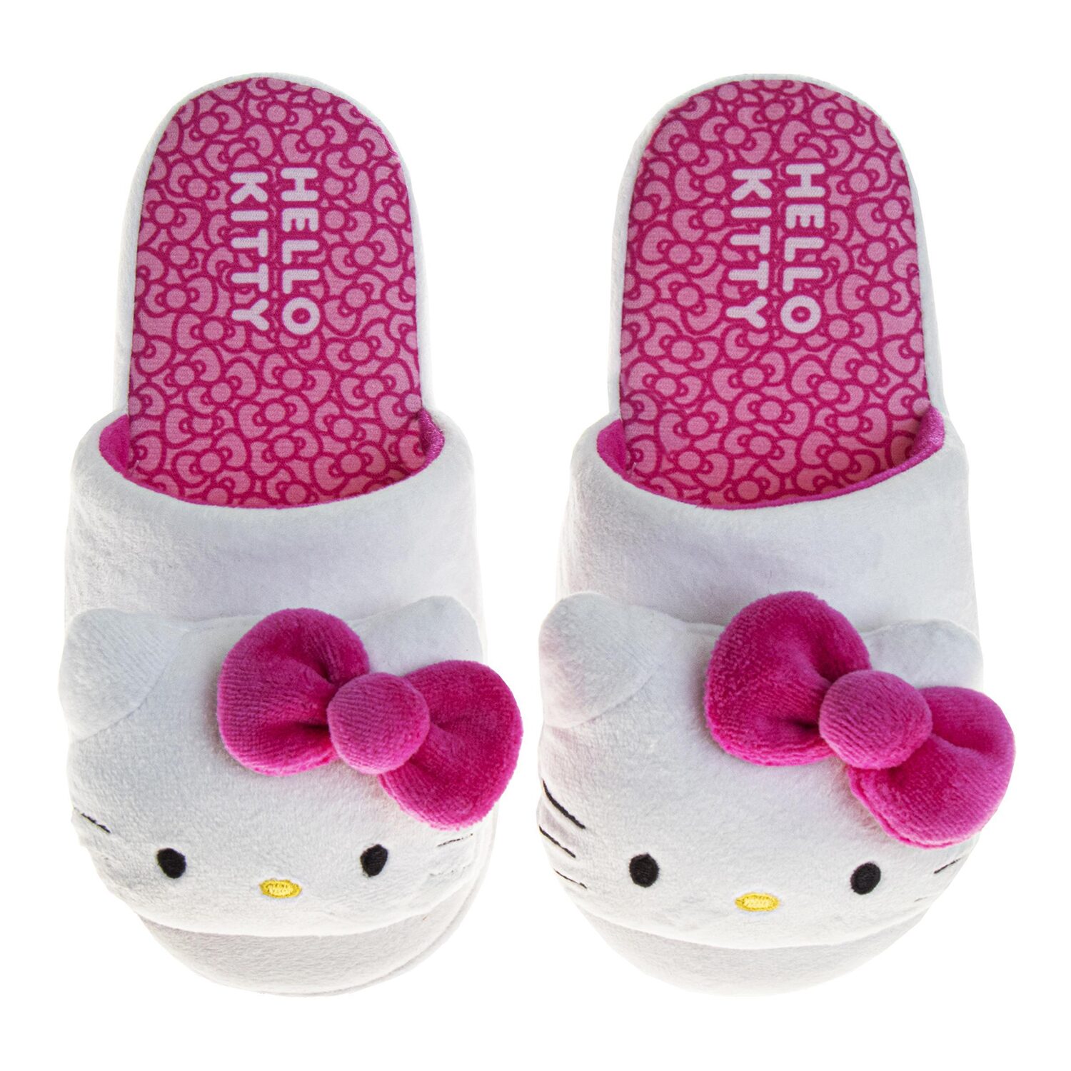 Hello Kitty Womens Hello Kitty Slip Resistant Slip-On Slippers