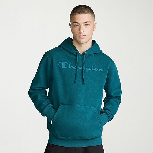 Champion Sweatshirt Mens Long Sleeve Active Hoodie, Medium, Blue