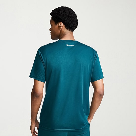 Champion Mens Crew Neck Short Sleeve Active T-Shirt