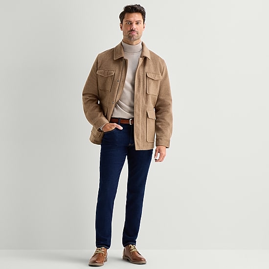 Stafford Mens Heavyweight Field Jacket