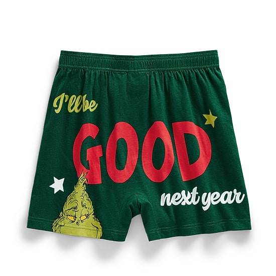 Mens Grinch Boxers Mf26bx254