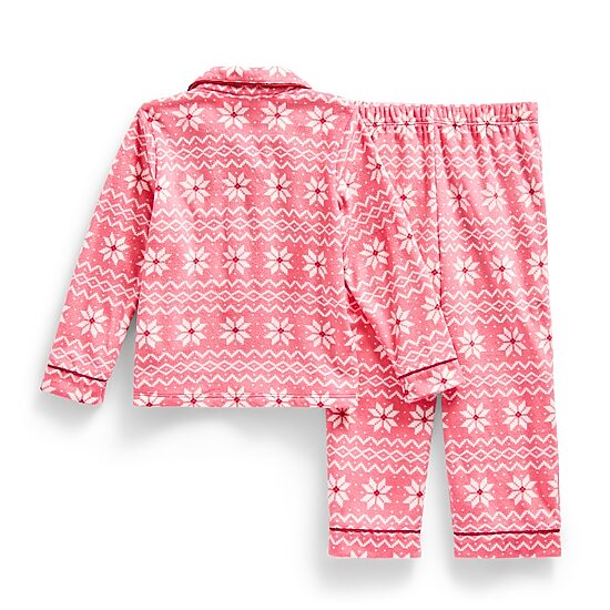 Jaclyn Na Girls Long Sleeve 2-pc. Pajama Set